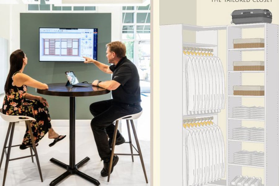 The Value of 3D Closet Design Software in Custom Storage